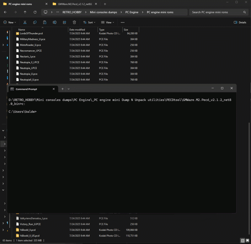 Convierte tus pcd files a ISO WAV CUE