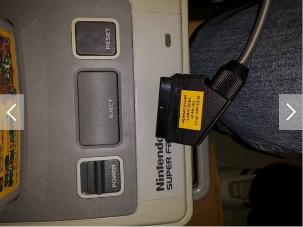 Cable de Super Famicom de retro console accesories