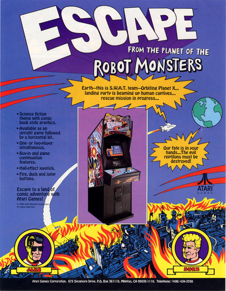 Escape from the Planet of the Robot Monsters Flyer Front.jpg