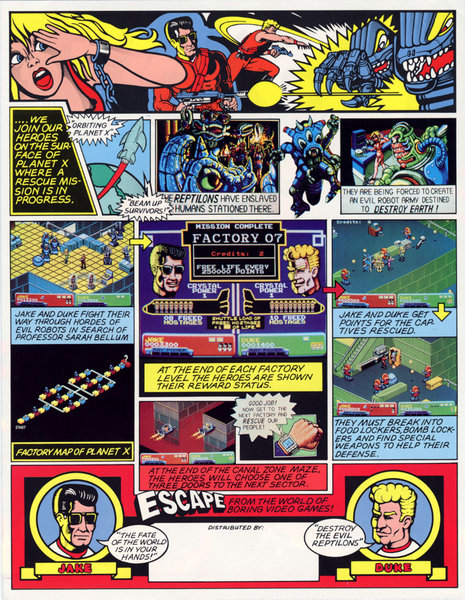 Escape from the Planet of the Robot Monsters Flyer Front 2.jpg