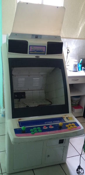 Estado original del Gabinete Arcade Capcom Impress