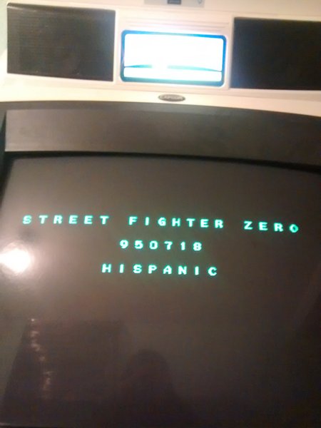 Street Fighter Zero Hispanic