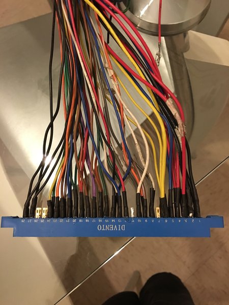 Cableado JAMMA rehecho