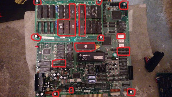 vista completa de todos los componente agregados