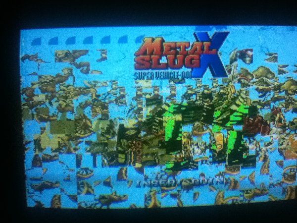 Placa de gráficos de Metal Slug X en Metal Slug 2