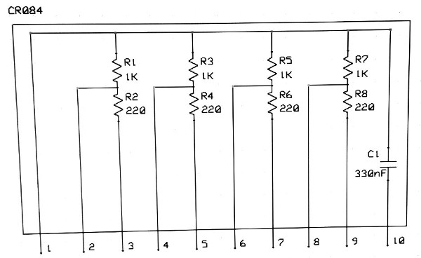 Arreglo equivalente CR084