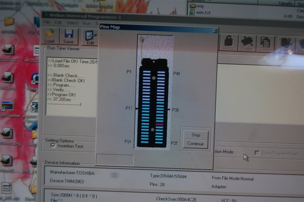 Prueba de scroll RAM