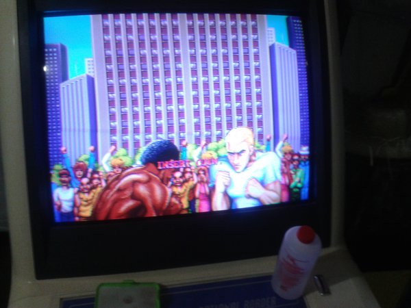 Luego subo la foto en mi dynamo de street fighter 2, creo tiene broncas la fuente de poder porque no jala la placa :/