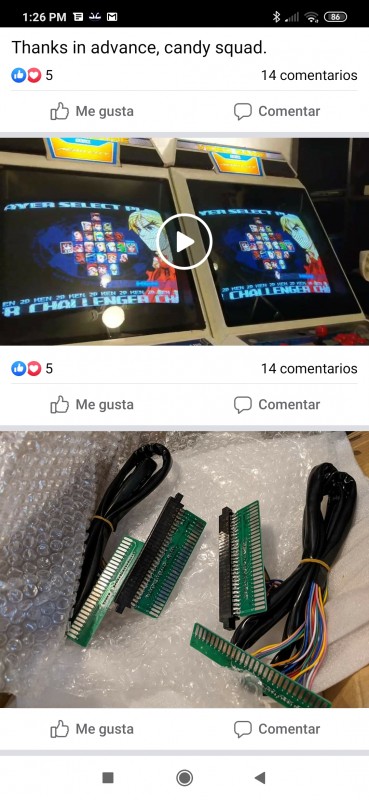 Estos son los cables en cuestión