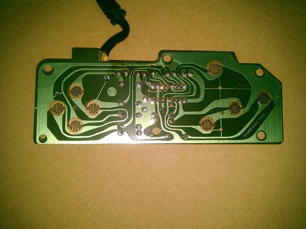 PBC configuración para 15 pines